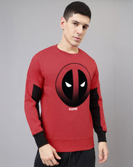 Deadpool Printed Regular fit Sweatshirt For Men - Goyalsons ShopMax