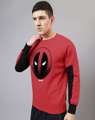 Deadpool Printed Regular fit Sweatshirt For Men - Goyalsons ShopMax