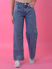 Crimsoune Club Ladies Western Jeans Fd3089 Light Blue