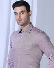 Blackberry Mens Formal Shirt F/S Bp-Bs-Do-Quent Red