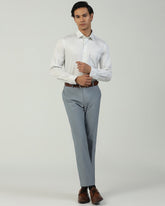 Blackberry Mens Formal Shirt F/S Bp-Bs-Pt-Title White