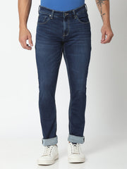 Spykar Mens Jeans Skn-Nos-012 Mid Blue