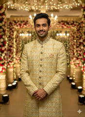 The Gold Standard: Regal Indian Groom Attire