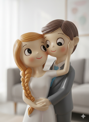 Cl Jain Household Figure Couple 108B