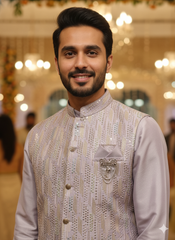 Lyte Club Mens Basket Kurta Set