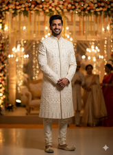 Lyte Club Mens Sherwani 2501 S3