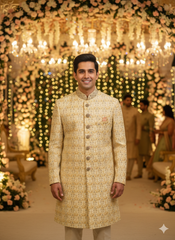 The Gold Standard: Regal Indian Groom Attire