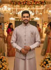 Lyte Club Mens Basket Kurta Set