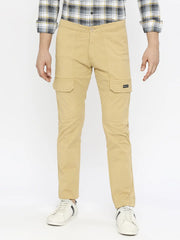 Spykar Mens Casual Trouser Vot-02Bbcg-032 Lt.Khaki