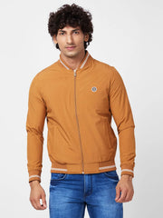 Spykar Mens Jacket F/S Mjkjlw2Bc053 Mustard Yellow