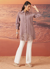LAKSHITA LADIES WESTERN KURTI 1PCS LK04929 18A LILAC GREY