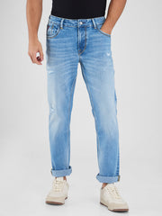 Spykar Mens Jeans Mdact2Bd162 Light Blue