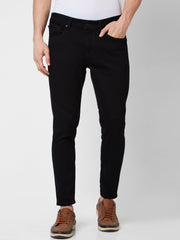 Spykar Mens Jeans Mdkn1Bd029 Black