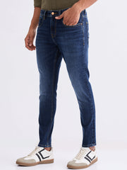 Spykar Mens Jeans Mdkn2Be005 Dark Blue