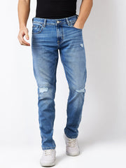 Spykar Mens Jeans Mdrc1Be001 Light Blue