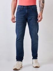 Spykar Mens Jeans Mdro1Be011 Dark Blue