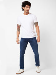 Spykar Mens Jeans Mdro2Bc014 Dark Blue