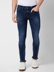 Spykar Mens Jeans Mdskn1Bd011 Dark Indigo