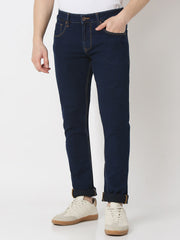 Spykar Mens Jeans Mdskn2Bd044 Raw Blue