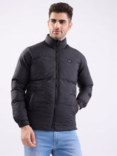 SPYKAR Men's A-Line Coat (MJKHW2BE032_Jet Black