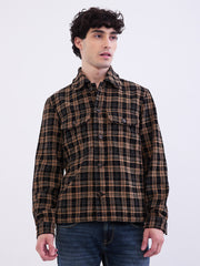 Spykar Jet Black Straight Fit Casual Jackets For Men