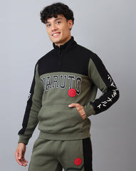 Naruto Printed Regular Fit Sweatshirt For Men