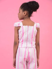 Crimsoune Club Girls Top Multi