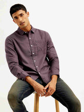 Men'S Solid Slim Fit Oxford Shirt - Goyalsons ShopMax