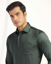 Blackberry Mens Formal Shirt F/S Nl-P1-So-Georgia Green - Goyalsons ShopMax