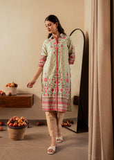 Juniper Ladies Western Kurti 1Pcs P1416Sagegreen Sagegreen