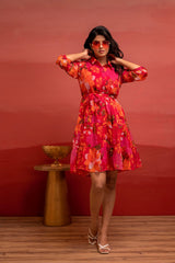 Juniper Ladies Western Midi P1455Fuchsia Fuchsia