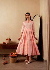 Juniper Ladies Western Midi P1463 Peach