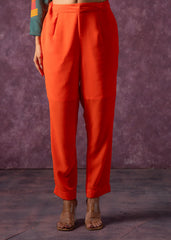 Juniper Ladies Western Kurti 3Pcs Set P1562 Orange