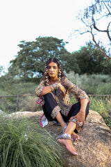 Juniper Ladies Western Kurti 2Pcs Set P1565 Mustard