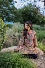 Juniper Ladies Western Kurti 2Pcs Set P1565 Mustard