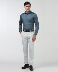 Blackberry Mens Formal Shirt F/S Nl-P1-So-Sylvia Petrol Blu