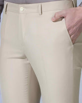 Blackberry Mens Formal Trouser Bp-Do-Otto-B91 Beige - Goyalsons ShopMax