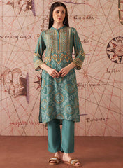 Lakshita Ladies Western Kurti 3Pcs Set Lk04640 3 L. Green