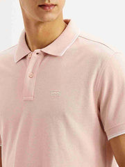 Men'S Solid Slim Fit Polo T-Shirt