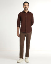 Blackberry Mens Casual Shirt F/S Es-Um-So-Tevez Rust