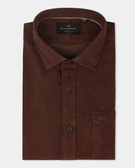 Blackberry Mens Casual Shirt F/S Es-Um-So-Tevez Rust