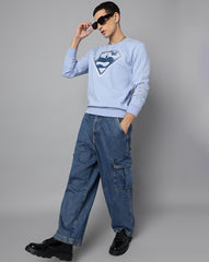 Superman Symbol Regular Fit Sweatshirt Men