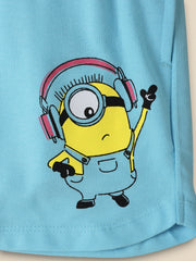 Disney Original Girls Hosiery Short Sty-22-23-001540 Blue Radiance