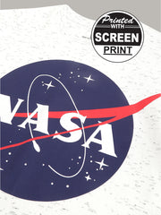 Nasa White Sweatshirt For Men