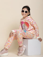 Disney Original Girls Pajama Sty-22-23-003970 Pastel Peach