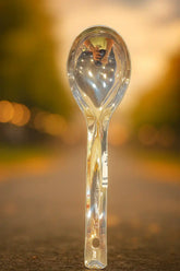 Ambrish Household Steel Serving Spoon Flot Spoon