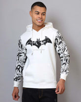 The Batman Printed Regular Fit Hoodie For Men