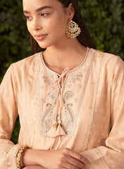 Lakshita Ladies Western Kurti 3Pcs Set Lk04189 18A Peach