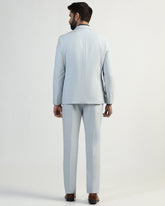 Blackberry Mens Coat Suit 2Pcs Set Bp-Ch-Enrico1 Light Blue