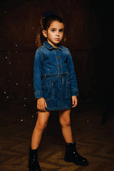 Vitamins Girls Midi Vtm07-009 Raw Blue